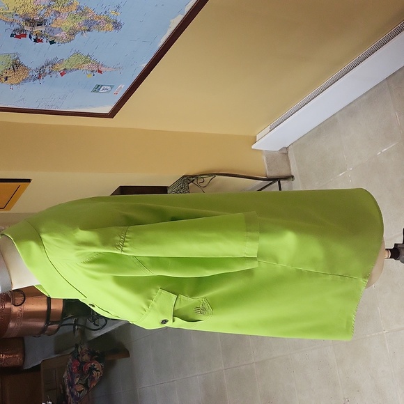 VTG Miskeen Originals Men’s Green Short Sleeve Button Up Skateboarding Shirt L - Picture 7 of 15